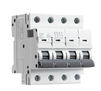 1 pz GYM9 4P MCB 6KA capacità di interruzione MCB Din Rail interruttore automatico 6A-63A AC(25A)