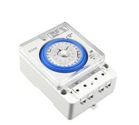 1 pz ha ottenuto BS48 interruttore timer meccanico 220 V interruttore orario con impostazione 96 volte al giorno intervallo di tempo impostato 15 min