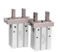 1 pz HFK10 HFK16 Stile Parallelo Con Guida Pista Dito Pinza Cuscinetto A Rulli Cilindro Pneumatico HFK20 HFK25 HFK32 HFK40(HFK20)