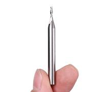 1 PZ HSS 2 Flauto End Mill Cutter 1mm-12mm CNC Codolo cilindrico Fresatura Macchina for la lavorazione del legno Fresa Fresa for legno Taglio(2mm)