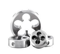 1 pz HSSE Mano Sinistra Metrico Regolabile Rotonda Muore M2M2.5M2.6M3M4M5M6M7M8M9M10M12M14M16M18M20M22 In Acciaio Seel Filo Fustellatura(M12X1.75L)