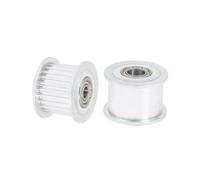 1 pz HTD 3M Puleggia folle 20 denti Foro 3-9 mm Larghezza cinghia 6/10/15 mm 20T Tensionamento folle Ruote con cuscinetti 3M(Bore 4mm With teeth,1pc,16mm (for belt 15mm))