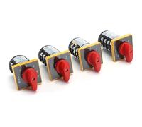1 pz HZ5B-20/D242.2 D303.3 0-4.3 0-6.3 20A Interruttore di commutazione universale a combinazione di trasferimento a camma rotante 2/3 poli 8/12 viti(20A 0-6.3)