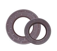 1 pz ID 5/6/7/8/9/10-14 mm FKM TC/FB/TG4 Anelli di tenuta scheletrici in gomma fluorurata Guarnizione a doppio labbro for albero di rotazione(OD49mm)
