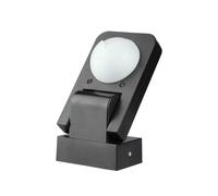 1 pz Infrared Motion Sensor Black 360° 1000W Adjustable