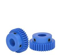 1 pz Ingranaggio motore 1M-32T/34T/35T/36T/38T/40T Alesaggio 6/8/10/12/14/15mm Ingranaggio in plastica Passo denti 3,14mm Altezza denti 10mm Altezza totale 18mm(14 mm,1M-32 Teeth)