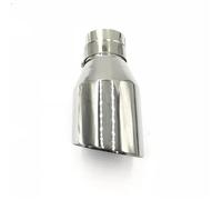 1 Pz Ingresso 63mm Uscita 90mm Auto Auto Taglio Inclinato Punta Universale Marmitta Punta Acciaio Inox 304 Terminale Scarico Auto(76MM IN 114MM OUT)