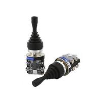 1 pz Interruttore a bilanciere a croce Interruttore a joystick Momentaneo 2/4 posizioni 2NO 4NO Auto-reset Autobloccante 30mm Serie HKA1(4 Way Self Lock)