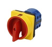 1 pz Interruttore a Camma LW26GS-20/04-1 690 V 20A Serratura Universale Rotante 4 Poli 8 Terminali OFF-ON 2 Posizione