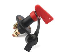 1 pz interruttore batteria universale 12 V interruttore di disconnessione 'alimentazione della batteria alimentatore rotativo on/off for barca for camion automatico(2 Holes)