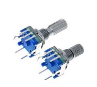 1 pz. Interruttore di codifica encoder rotativo con maniglia Plum da 15 mm e 20 mm / EC11 / potenziometro digitale con interruttore a 5 pin(20MM)