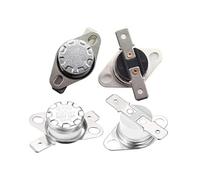 1 pz Interruttore di controllo della temperatura Piccolo controller KSD301 302 NC NO 25 40 50 60 80-150 300C 250V/10A 16A Protezione da surriscaldamento(KSD301-10A-NC 1PCS,280℃)