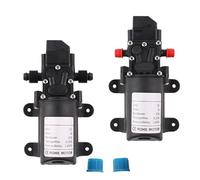 1 pz Interruttore di flusso automatico 5L/Min DC12V 60W 130PSI Pompa 'acqua a membrana AUTO Piccole pompe di adescamento ad alta pressione sicure(12V add adapter,70W C)