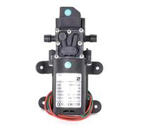 1 pz. Interruttore di flusso automatico 6L DC12V 70W 130PSI Pompa dell'acqua a membrana Piccola pompa autoadescante a pressione sicura(12V,Straight)