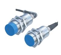 1 pz. Interruttore di prossimità a cilindro LJ30 con sensore da 10 mm/15 mm DC 6-36 VDC NPN PNP NO NC NO+NC con cavo da 2 m(Sn distance 10mm,NPN_NO PLUS NC_BEND 2M)