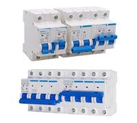 1 pz Interruttore di trasferimento 1P 2P 3P 4P Interruttore automatico di blocco AC 6A-125A 50Hz Dain Rail(Plus 4P,125A)
