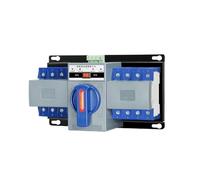 1 pz Interruttore di trasferimento automatico a doppia alimentazione 63A, interruttore automatico di standby 2P 4P 220V for il controllo manuale della commutazione dell'alimentazione(2P 20A)