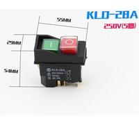 1 pz Interruttore elettromagnetico KLD-28A KLD-28 KLD 28A KLD 28 Interruttore magnetico impermeabile Interruttore di avviamento Strumento elettrico 4 PIN/5 PIN(Red)