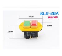1 pz Interruttore elettromagnetico KLD-28A KLD-28 KLD 28A KLD 28 Interruttore magnetico impermeabile Interruttore di avviamento Strumento elettrico 4 PIN/5 PIN(Black)