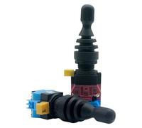 1 pz Interruttore Master 22mm Interruttore Joystick Momentaneo Latch Locking 4 posizioni 4NO HKL-FW14/24 Wobble stick Monolever Interruttore a croce(HKL-FW12)