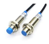 1 pz Interruttore sensore di prossimità di tipo induttivo LM12 Sn: 2/4 mm 6-36 V CC 90-250 V CA NPN PNP NO NC NO+NC sensori metallici(I type bracket,DC 2-WIRE_NC)