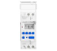 1 pz Interruttore timer astronomico ad ampia tensione CA 85-265 V for il calcolo 'alba e del tramonto in latitudine e longitudine(16A)