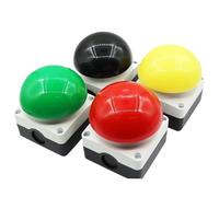 1 pz IP65 impermeabile auto-reset interruttore a pedale a sfera interruttore a pedale luce pulsante a fungo(G,SELF LOCK_1NO1NC)