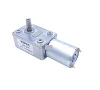 1 pz JGY-370 Motore a turbina con ingranaggio a vite senza fine DC 6V 12V 24V Autobloccante Coppia elevata(30,3-24V Rated 24V)