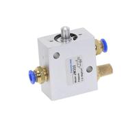 1 PZ JM322 Valvola meccanica pneumatica a pulsante femmina a 3 vie da 1/4 "12mm a 2 posizioni(6MM)