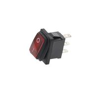 1 PZ KCD1 Interruttore Impermeabile 10A / 250 V IP67 3PIN 12 V / 220 V LED Interruttore A Pulsante A Bilanciere Tipo di Barca Interruttore ON-OFF ON-ON(Red,220V (ON-OFF))