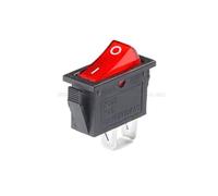 1 PZ KCD3 Interruttore A Bilanciere ON-OFF ON-OFF-ON 2 Posizione 3 Pin Apparecchiature Elettriche Con Interruttore di Alimentazione Della Luce 16A 250 V/20A 125 V AC(Red 2P2T no led)
