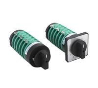 1 pz KDHC-32/6x10-6 32A 10 Posizione 6 Poli Saldatrice con protezione a gas Fine-Tuning Saldatrice Selettore rotativo Cam Switch(32A with panel)