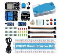 1 pz Kit di base per principianti ESP32 Kit di apprendimento per scheda di sviluppo WiFi Bluetooth ESP-32S