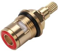 1 pz Kit di regolazione della temperatura dell'acqua con valvola miscelatrice Cartuccia for rubinetto con valvola termostatica in ceramica in ottone Bagno Acqua calda e fredda