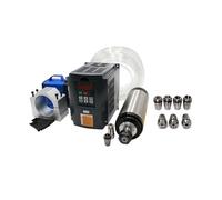 1 pz kit motore 2.2 kw 110 v/220 v/380 v raffreddato ad acqua + inverter YL/HY + pompa + staffa da 80 mm + 1 SET ER20 per(With HY inverter,380v)