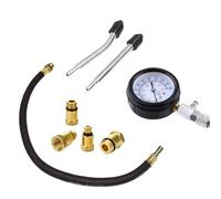 1 pz Kit Tester Cilindro Auto Misuratore di Compressione Motore 0-300 PSI Manometro con Adattatore M10 M12 M14 M18(Without box)