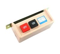 1 pz LAK-10 ON/OFF Start Stop Interruttore a pulsante montato a incasso AC 380/220 V 10A Interruttore for macchina da cucire