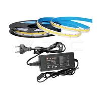 V-TAC LED Strip Set 512 COB IP20-6000K 12W DC24V 1000LM/M / 2669 + 3264 /