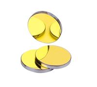 1 pz. Lente riflettente for specchi laser Co2 Si for macchina da taglio in silicio placcato oro Dia19.05/20/25/30 10.6um 400W(3pcs,38.1mm)