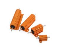 1 pz/lotto 50W 100W Resistenza guscio in alluminio 0,01R ~ 100K 1 1,2 24 6 8 10 16 24 40 200 500 1K 2K 10K 20k 30k Ohm Resistenza RX24(100W-56R)
