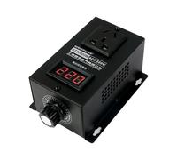 1 pz/lotto AC 220 V 10000 W Regolatore di Tensione Elettronico Controllato al Silicio ad alta potenza (a manopola/tipo a pulsante) for uso domestico(Knob Type)