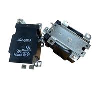 1 pz/lotto JQX-60F-A 80A DC12V DC24V AC220V Relè elettromagnetico ad alta potenza(DC24V)