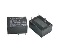 1 pz/lotto relè HFE7-12-1HS-L1 12VDC 10A Relè di mantenimento magnetico elettrico