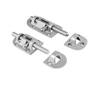 1 pz. Lucchetto a scatto, gancio for barca, grillo in acciaio inox, serratura for portello.(90x39mm)