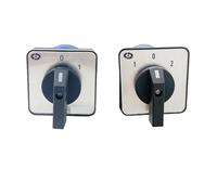 1 pz LW26-32A Commutatore Rotativo a Camma 1-8 Poli Due/Tre Posizioni ON OFF Contatto Argento Controllo Doppia Potenza(01,6P 24Terminals)
