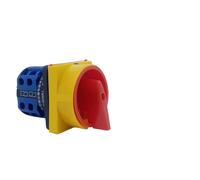 1 pz LW26GS-20/04-2 Interruttore a camme a due posizioni con blocco a lucchetto, selettore di sezionamento rotante, contatto in argento, 20 A 690 V(Large Panel)