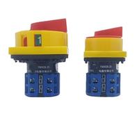 1 pz LW26GS-20/04-2 Interruttore a camme a due posizioni con blocco a lucchetto, selettore rotativo isolatore 20 A 690 V(Large Panel)