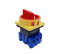 1 pz LW30 3P 690 V 25/32/40/63/80/100A Interruttore isolatore Lucchetto Selettore di disconnessione con pannello ON-OFF Controllo alimentazione(3P,25A)