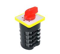 1 pz LW5D-16/D1044.4 16A 500 V 3 Posizione 4 Poli 16 Vite Contatto In Argento Elettrico Selettore Rotante Trasferimento di Commutazione Cam interruttore