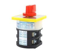 1 pz LW5D-40/C5391.2 40 A 500 V 2 posizioni 2 sezioni selettore elettrico interruttore rotativo a camma di trasferimento